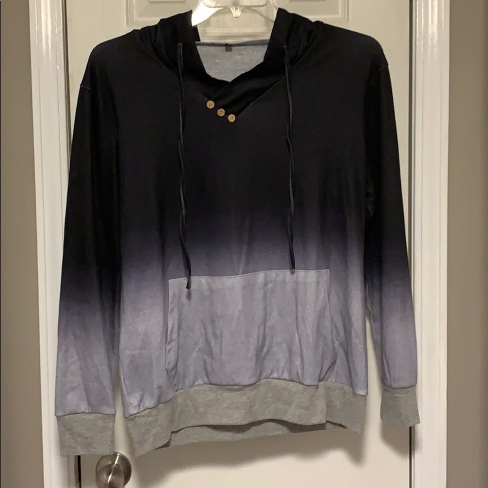 Women’s Long Sleeve with hood. Ombré